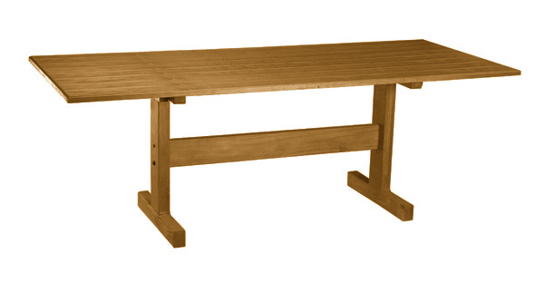 74 Classic Large Veneer Top Dining Table